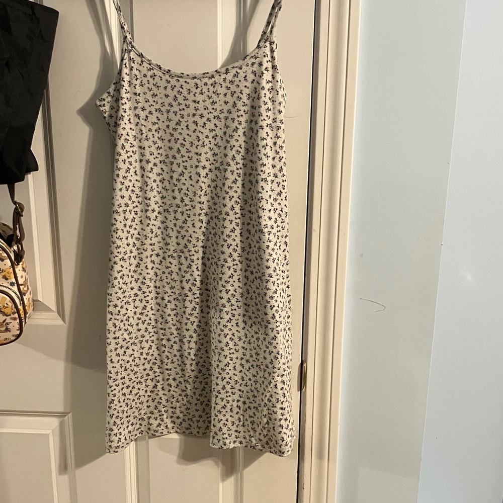 White Floral Dress
